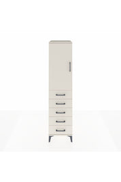 Kronos Dolap 2 Raflı 5 Çekmeceli Tek Kapaklı 44x59x182 Aytaşı-Aytaşı