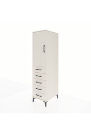 Kronos Dolap 2 Raflı 5 Çekmeceli Tek Kapaklı 44x59x182 Aytaşı-Aytaşı