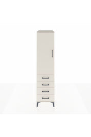 Kronos Dolap 2 Raflı 4 Çekmeceli Tek Kapaklı 44x59x182 Aytaşı-Aytaşı