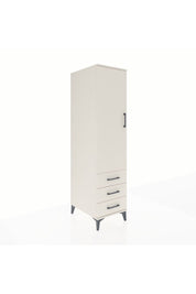 Kronos Dolap 2 Raflı 3 Çekmeceli Tek Kapaklı 44x59x182 Aytaşı-Aytaşı