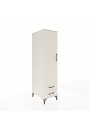 Kronos Dolap 4 Raflı 2 Çekmeceli Tek Kapaklı 44x59x182 - S88M007V1C