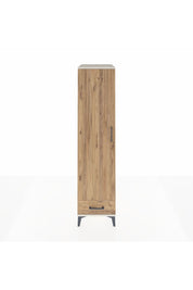 Kronos Dolap 4 Raflı Tek Çekmeceli Tek Kapaklı 44x59x182 Aytaşı-Çam