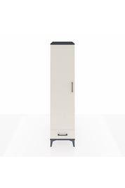 Kronos Dolap 4 Raflı Tek Çekmeceli Tek Kapaklı 44x59x182 - S88M008V4C