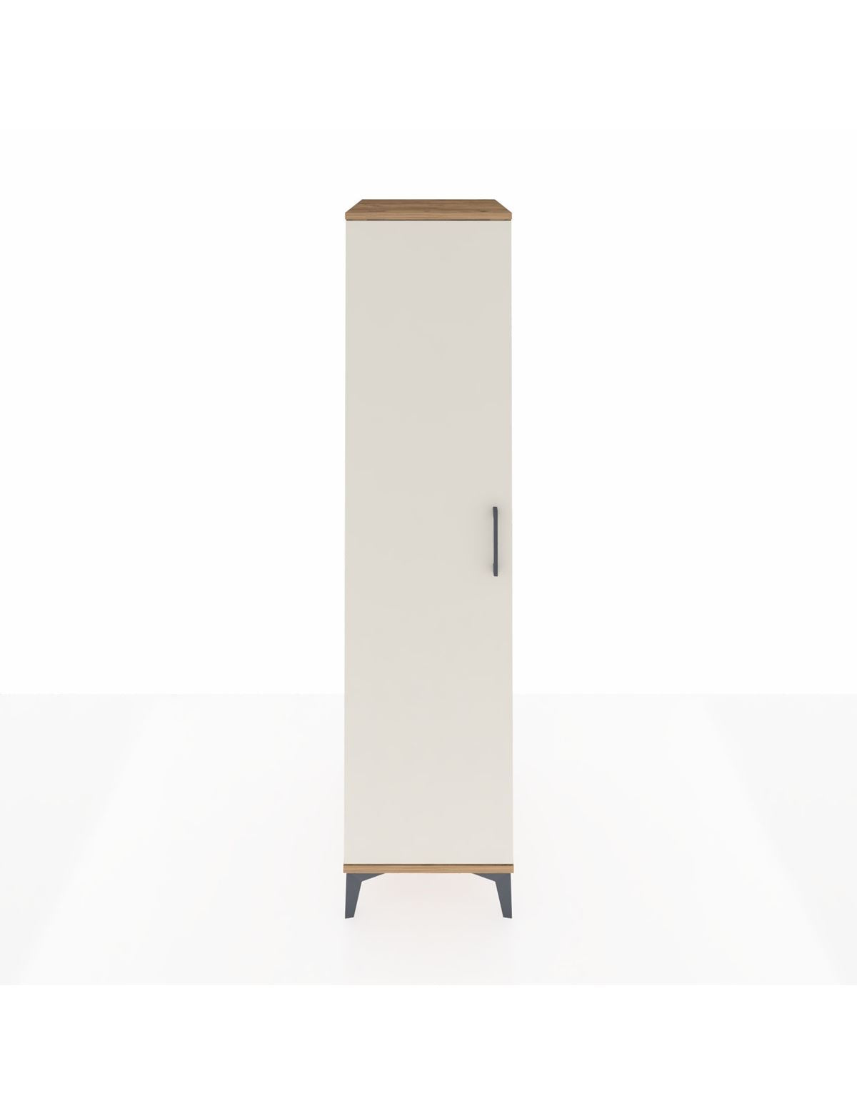 Kronos Dolap 4 Raflı Tek Kapaklı 44x59x182 Çam-Aytaşı