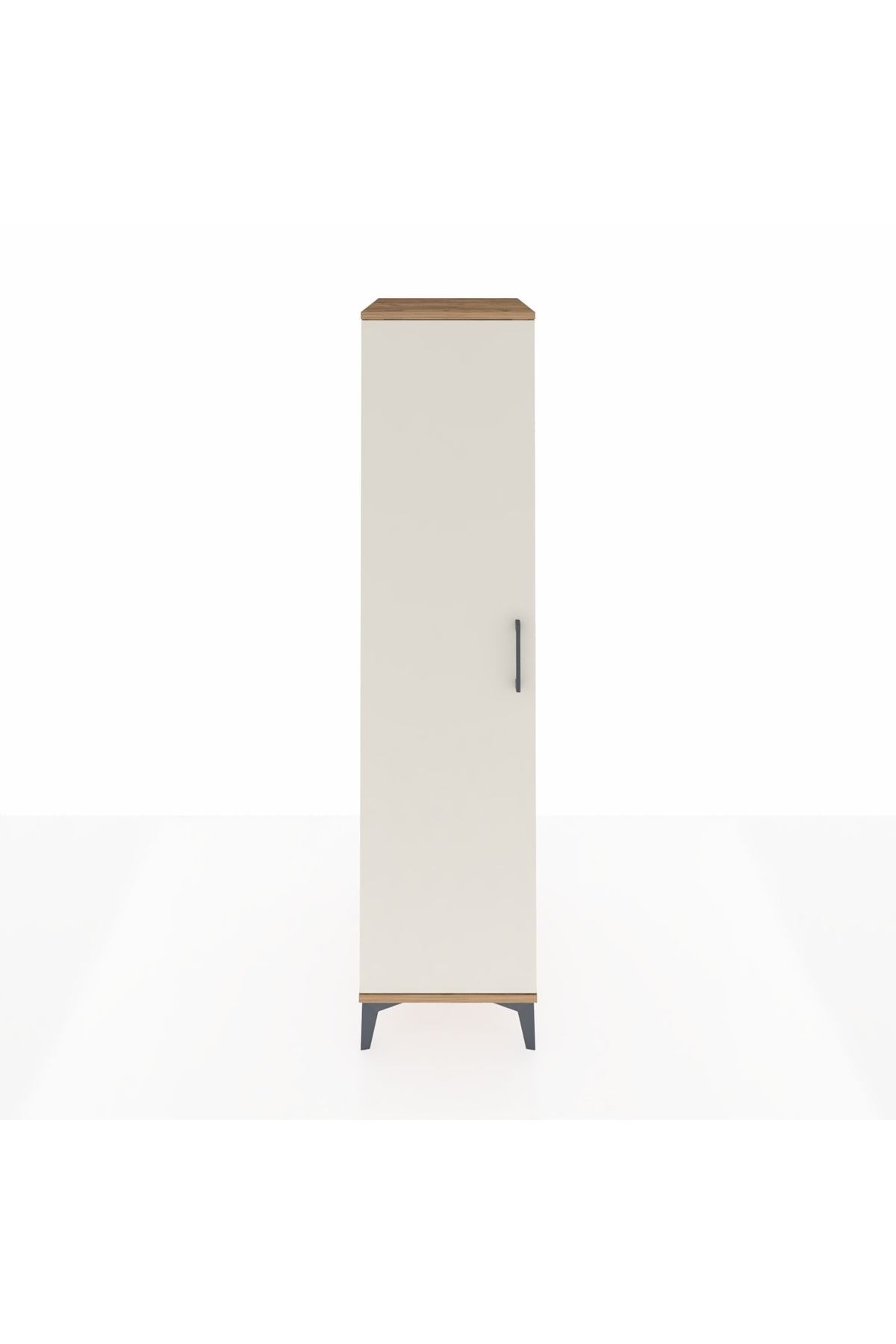 Kronos Dolap 4 Raflı Tek Kapaklı 44x59x182 - S88M009V7C