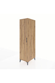 Kronos Dolap 4 Raflı Tek Kapaklı 44x59x182 Çam-Çam