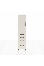 Kronos Dolap 2 Raflı 4 Çekmeceli Tek Kapaklı 44x59x182 Aytaşı-Aytaşı