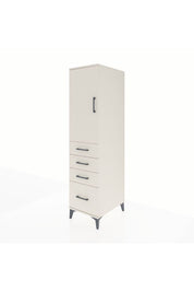 Kronos Dolap 2 Raflı 4 Çekmeceli Tek Kapaklı 44x59x182 Aytaşı-Aytaşı