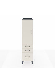 Kronos Dolap 2 Raflı 3 Çekmeceli Tek Kapaklı 44x59x182 - S88M014V4C