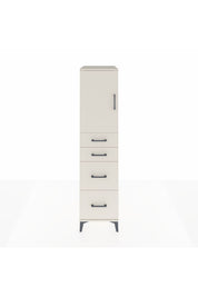 Kronos Dolap Tek Raflı 4 Çekmeceli Tek Kapaklı 44x59x182 Aytaşı-Aytaşı