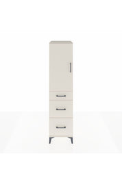 Kronos Dolap 2 Raflı 3 Çekmeceli Tek Kapaklı 44x59x182 Aytaşı-Aytaşı