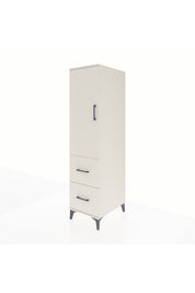 Kronos Dolap 3 Raflı 2 Çekmeceli Tek Kapaklı 44x59x182 - S88M021V1C