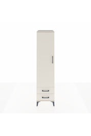 Kronos Dolap Tek Raflı 2 Çekmeceli Tek Askılı 44x59x182 Aytaşı-Aytaşı