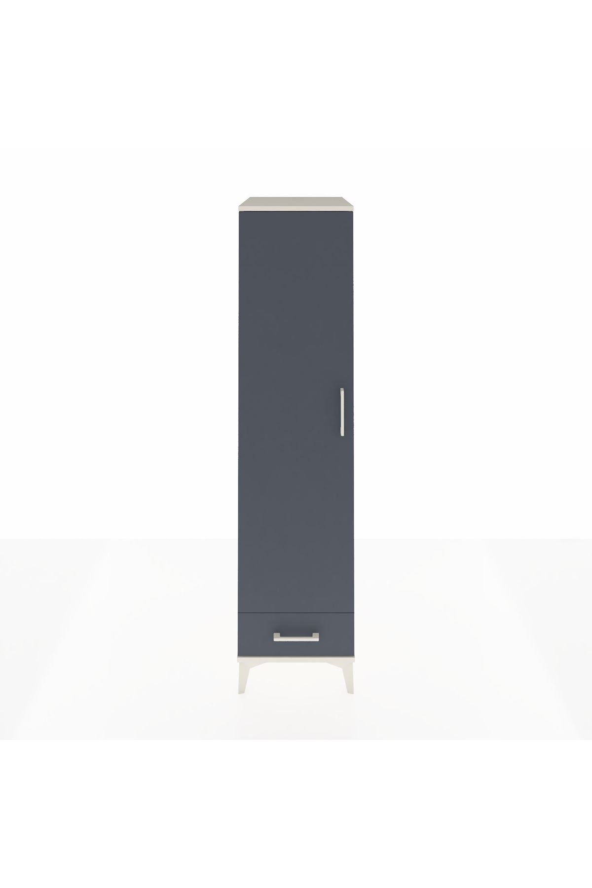 Kronos Dolap 2 Raflı Tek Çekmeceli Tek Askılı 44x59x182 - S88M030V2C