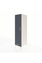 Kronos Dolap 2 Raflı Tek Çekmeceli Tek Askılı 44x59x182 - S88M030V2C