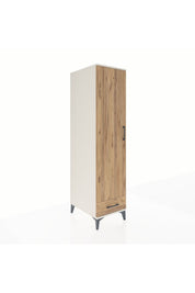 Kronos Dolap 2 Raflı Tek Çekmeceli Tek Askılı 44x59x182 - S88M030V3C