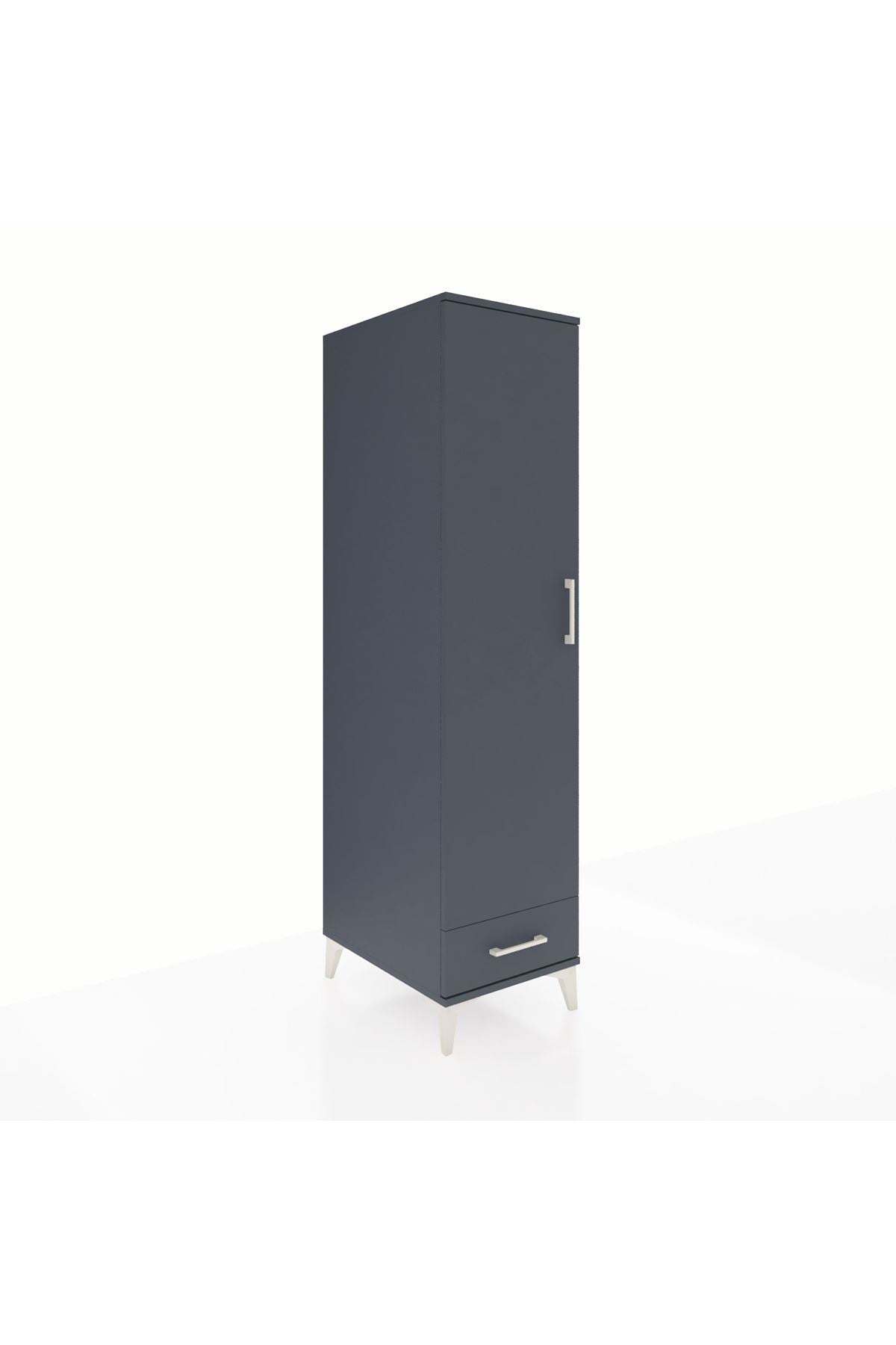 Kronos Dolap 2 Raflı Tek Çekmeceli Tek Askılı 44x59x182 - S88M030V5C