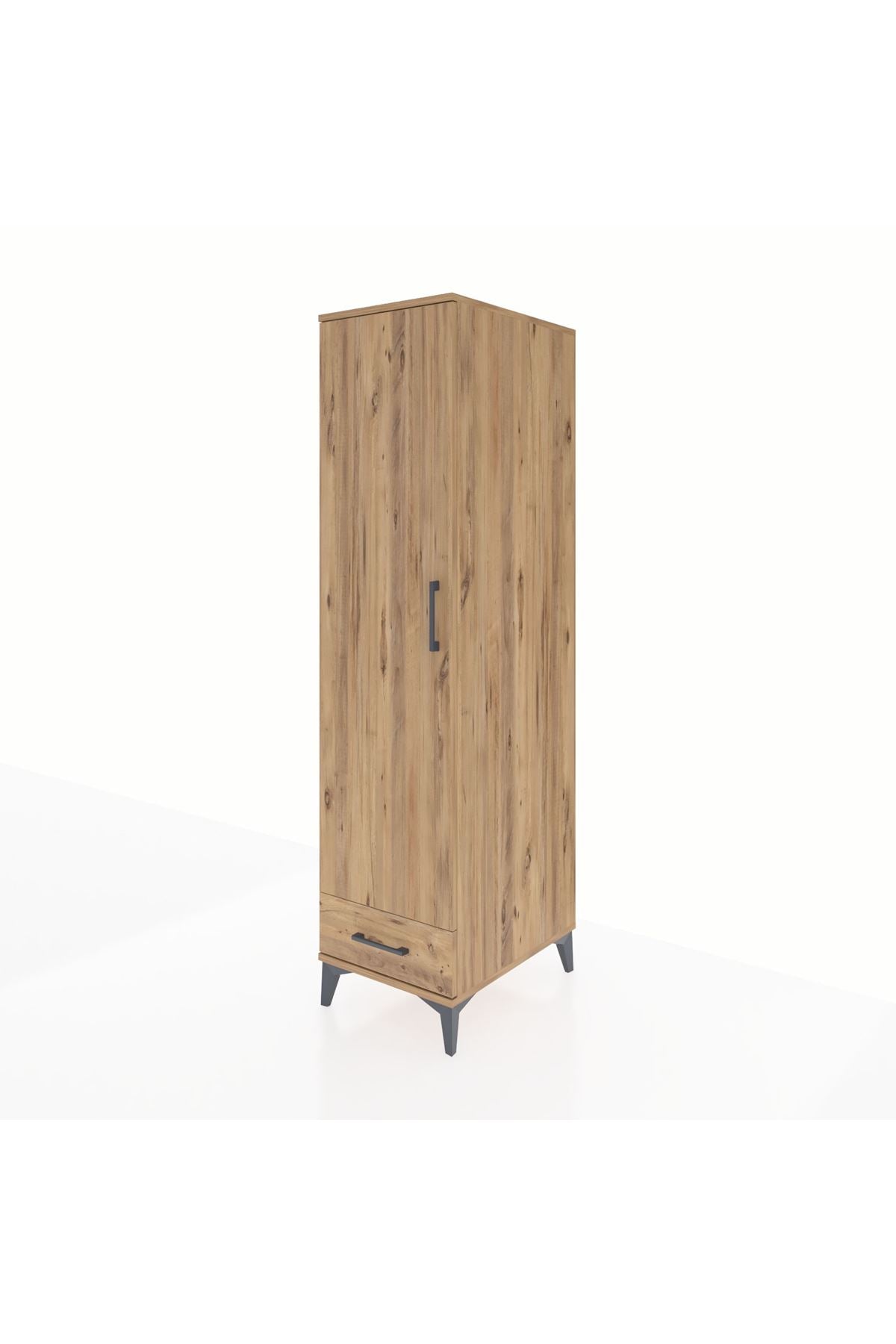 Kronos Dolap 2 Raflı Tek Çekmeceli Tek Askılı 44x59x182 - S88M030V9C