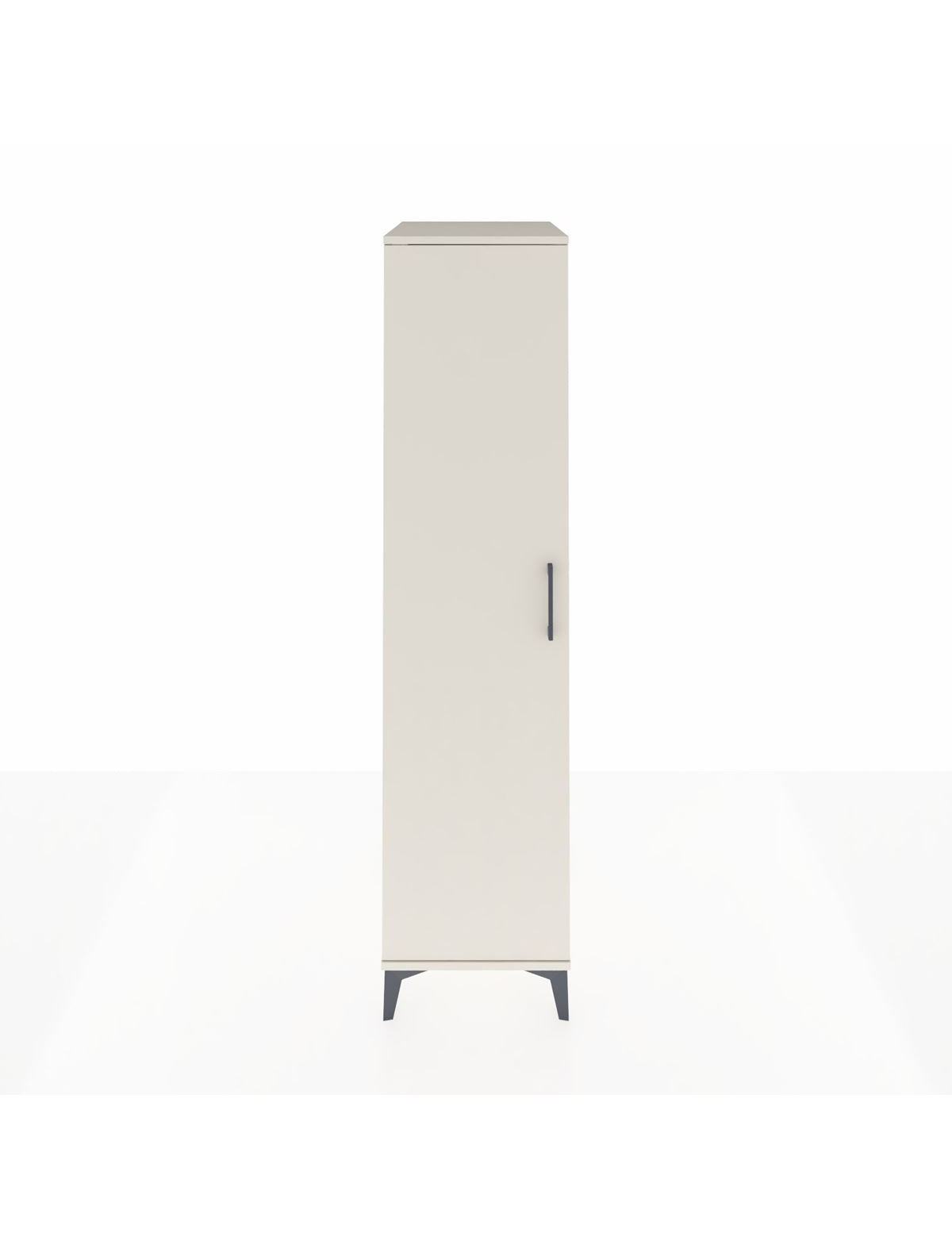 Kronos Dolap 2 Raflı Tek Kapaklı Tek Askılı 44x59x182 Aytaşı-Aytaşı