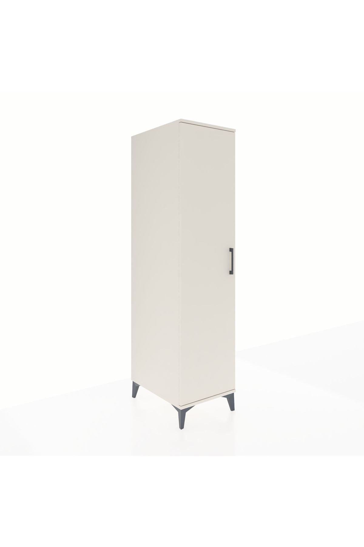 Kronos Dolap 2 Raflı Tek Kapaklı Tek Askılı 44x59x182 Aytaşı-Aytaşı