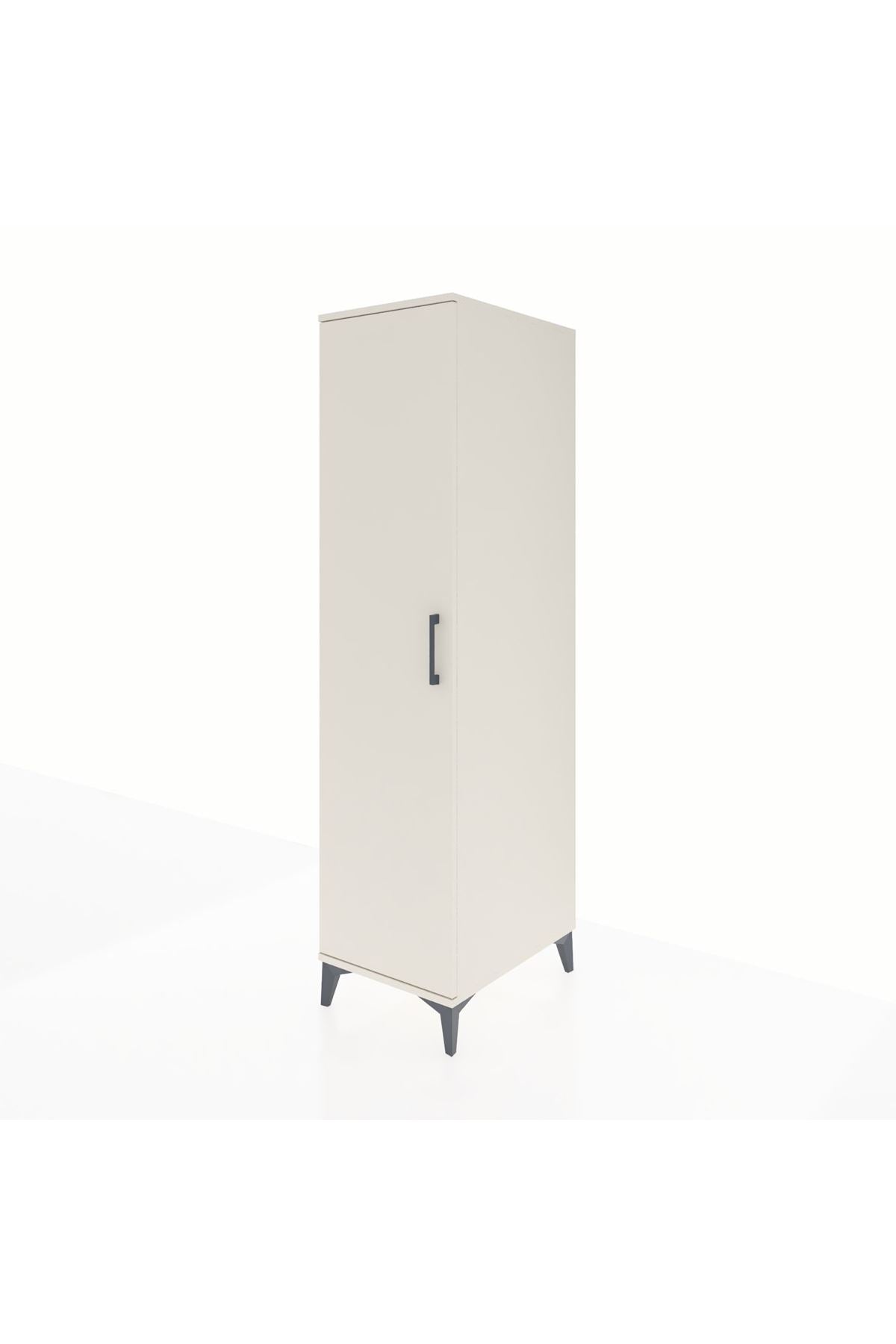 Kronos Dolap 2 Raflı Tek Kapaklı Tek Askılı 44x59x182 Aytaşı-Aytaşı