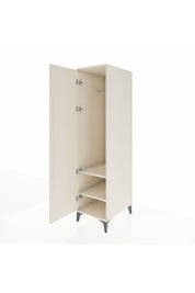 Kronos Dolap 2 Raflı Tek Kapaklı Tek Askılı 44x59x182 Aytaşı-Aytaşı