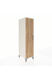 Kronos Dolap 2 Raflı Tek Kapaklı Tek Askılı 44x59x182 Aytaşı-Çam