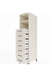 Kronos Dolap 2 Raflı 7 Çekmeceli 44x59x182 Aytaşı-Aytaşı