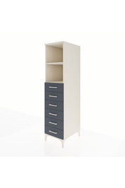 Kronos Dolap 2 Raflı 6 Çekmeceli 44x59x182 - S88M034V2C