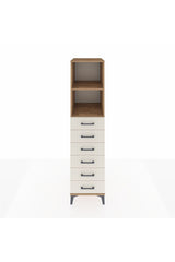 Kronos Dolap 2 Raflı 6 Çekmeceli 44x59x182