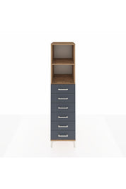 Kronos Dolap 2 Raflı 6 Çekmeceli 44x59x182 - S88M034V8C
