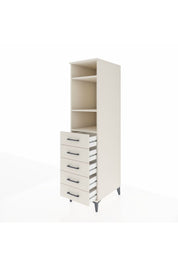 Kronos Dolap 3 Raflı 5 Çekmeceli 44x59x182 - S88M035V1C
