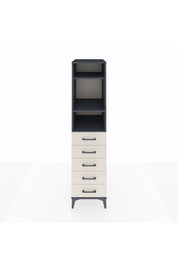 Kronos Dolap 3 Raflı 5 Çekmeceli 44x59x182 - S88M035V4C