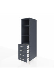 Kronos Dolap 3 Raflı 4 Çekmeceli 44x59x182 - S88M036V5C