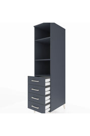 Kronos Dolap 3 Raflı 4 Çekmeceli 44x59x182 - S88M036V5C