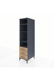 Kronos Dolap 4 Raflı 3 Çekmeceli 44x59x182 - S88M037V6C