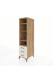 Kronos Dolap 4 Raflı 3 Çekmeceli 44x59x182 - S88M037V7C