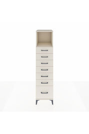 Kronos Dolap Tek Raflı 7 Çekmeceli 44x59x182 Aytaşı-Aytaşı