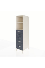 Kronos Dolap 2 Raflı 5 Çekmeceli 44x59x182 - S88M040V2C