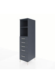 Kronos Dolap 2 Raflı 5 Çekmeceli 44x59x182 - S88M040V5C