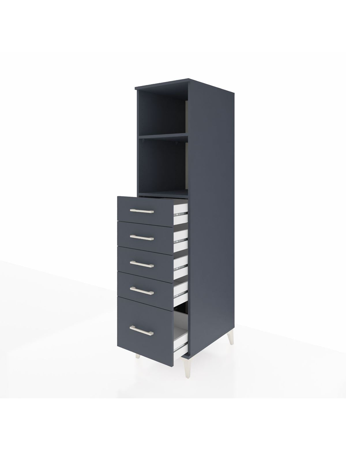 Kronos Dolap 2 Raflı 5 Çekmeceli 44x59x182 - S88M040V5C