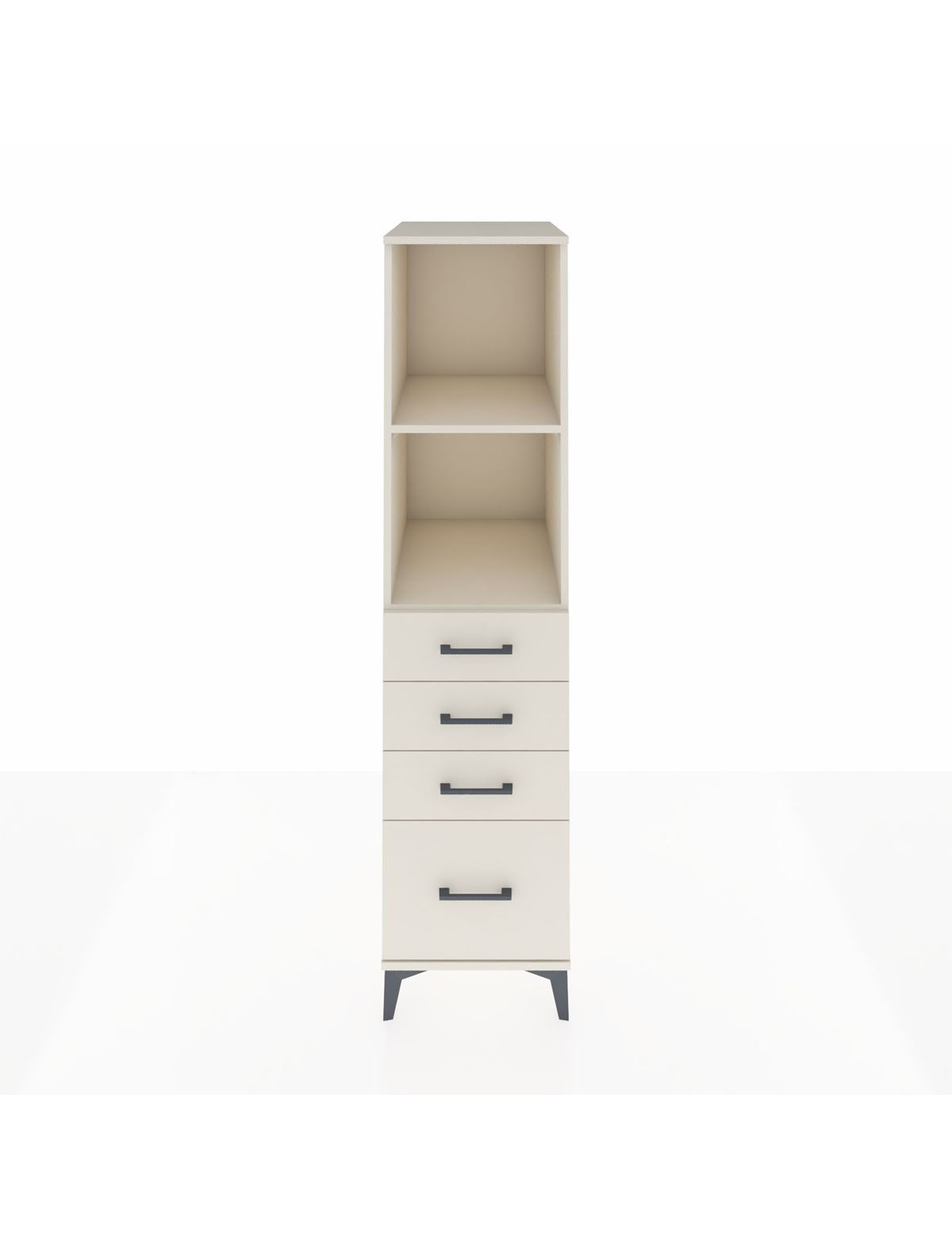 Kronos Dolap 2 Raflı 4 Çekmeceli 44x59x182 Aytaşı-Aytaşı