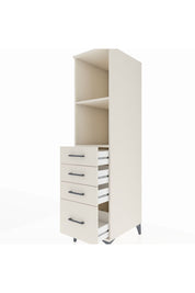 Kronos Dolap 2 Raflı 4 Çekmeceli 44x59x182 Aytaşı-Aytaşı