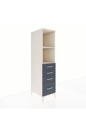 Kronos Dolap 2 Raflı 4 Çekmeceli 44x59x182 - S88M041V2C