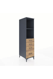 Kronos Dolap 2 Raflı 4 Çekmeceli 44x59x182 - S88M041V6C