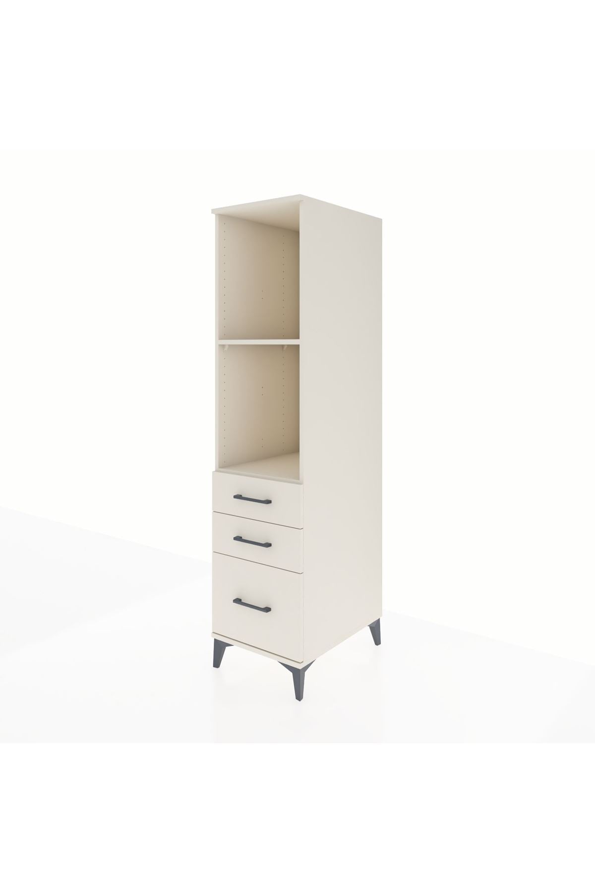 Kronos Dolap 2 Raflı 3 Çekmeceli 44x59x182 - S88M042V1C