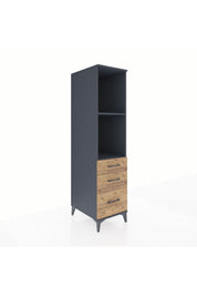 Kronos Dolap 2 Raflı 3 Çekmeceli 44x59x182 - S88M042V6C