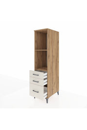 Kronos Dolap 2 Raflı 3 Çekmeceli 44x59x182 - S88M042V7C