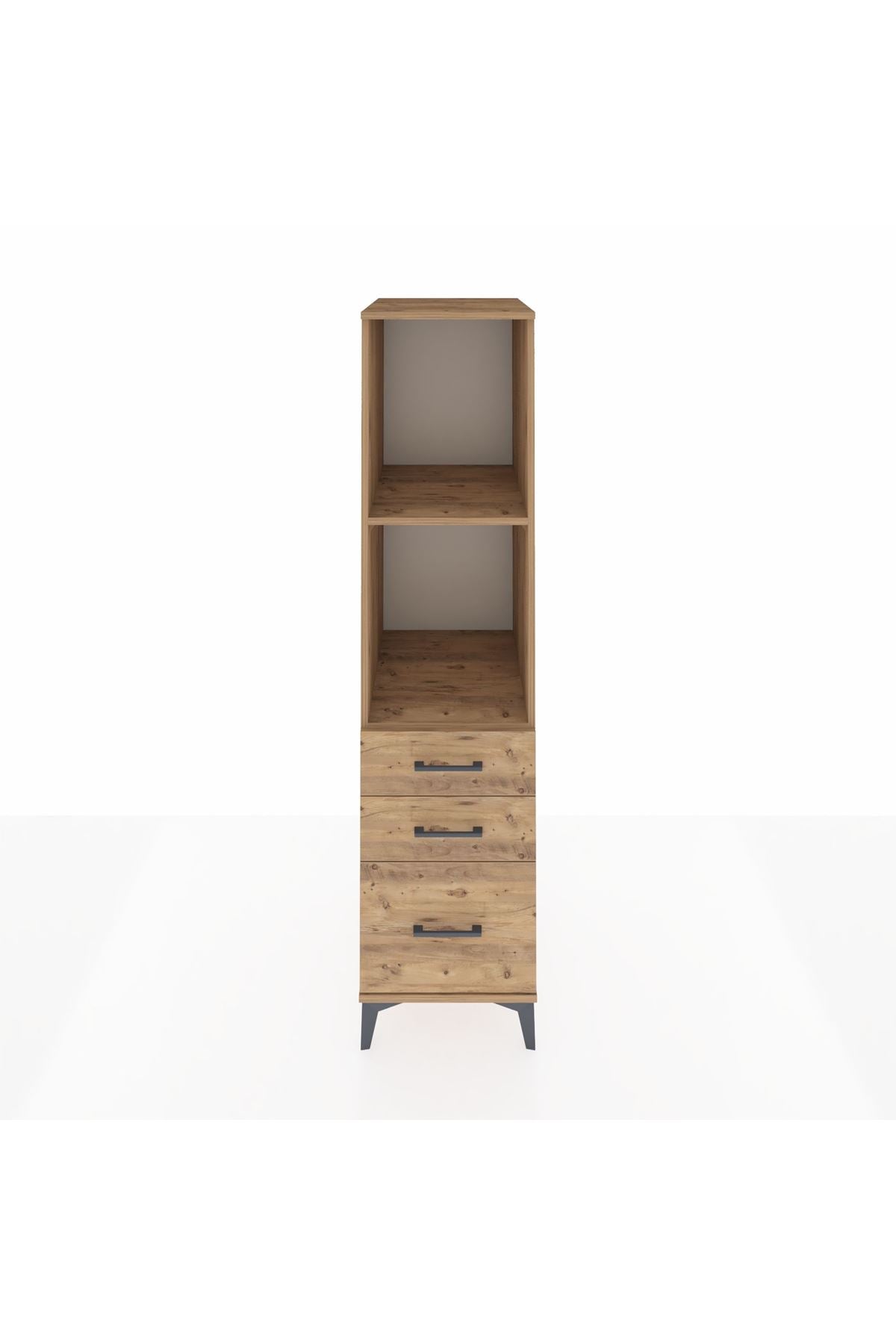 Kronos Dolap 2 Raflı 3 Çekmeceli 44x59x182 - S88M042V9C