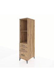 Kronos Dolap 2 Raflı 3 Çekmeceli 44x59x182 - S88M042V9C